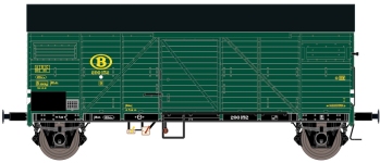 Exact-Train EX23755 - H0 - Gedeckter Güterwagen, Bremen, NMBS, Ep. III